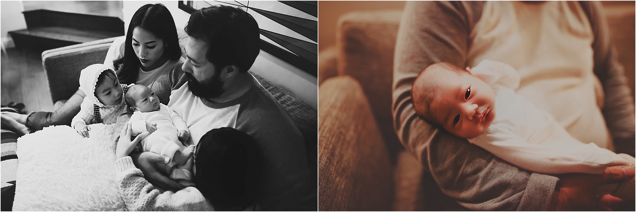 Orange County lifestyle newborn photographer